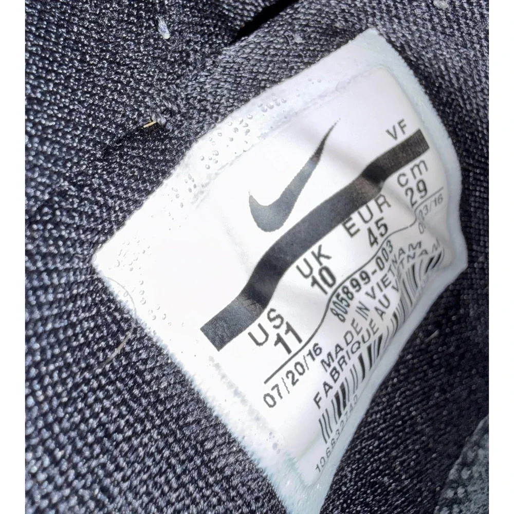 Nike Lunar Force 1 Duck Boot Black Gum Men 11 LF1 High Sneakers 805899-003